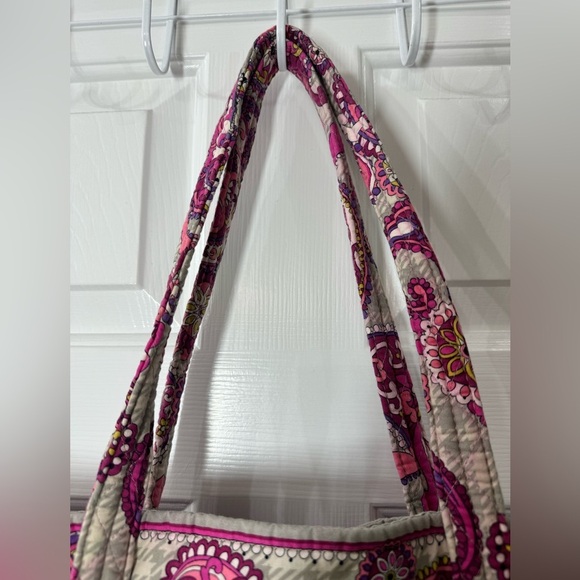 Vera Bradley plaid and paisley large tote - Picture 8 of 10